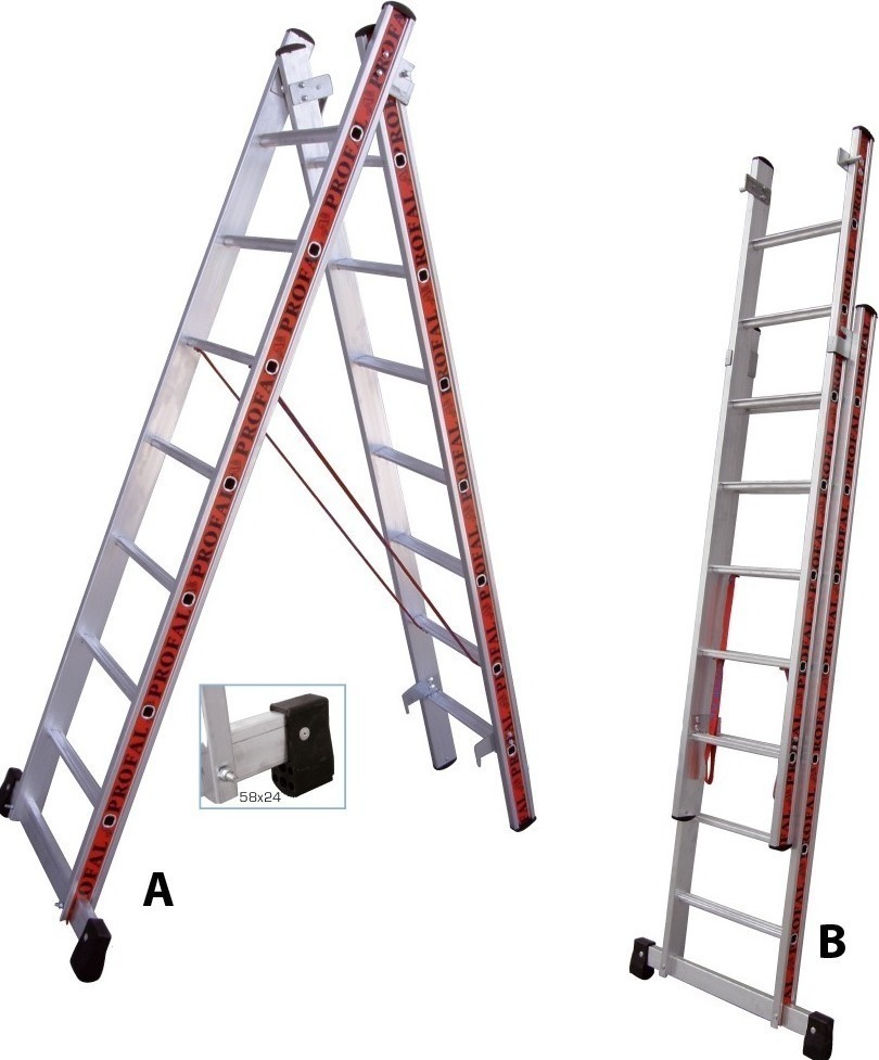 Dimopanas - TWO-PIECE PROFAL LADDER 4m 800215